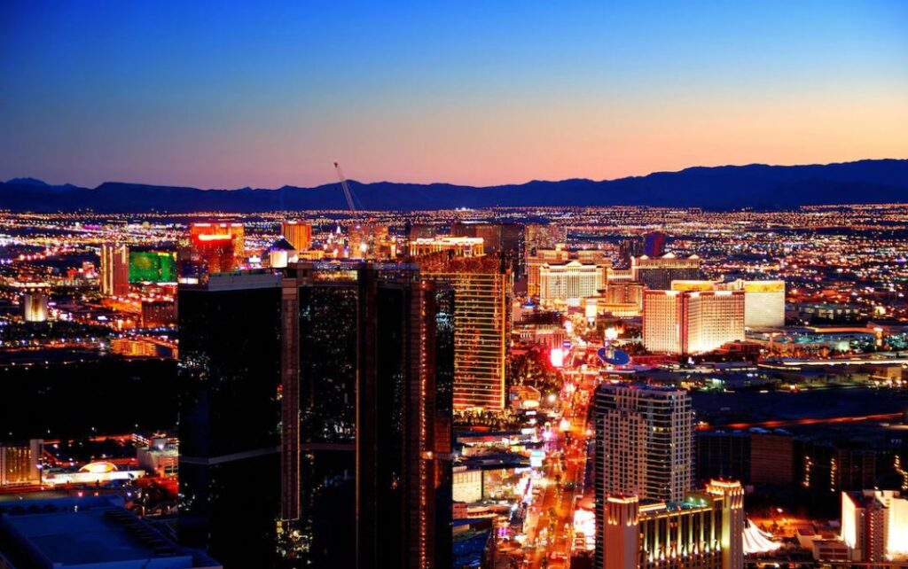 Las Vegas Designerhotels von oben